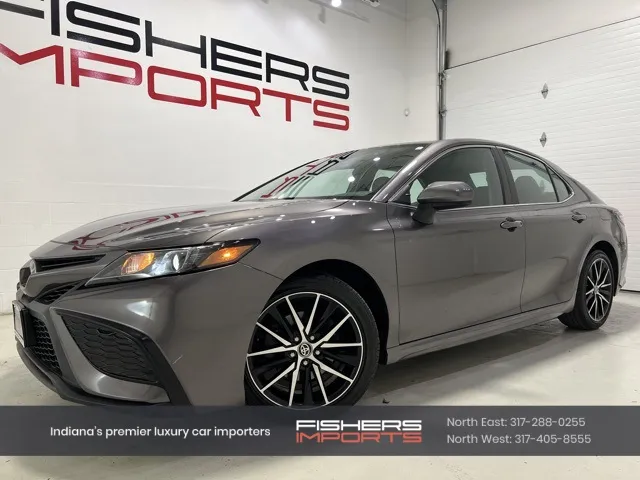 Used 2021 Toyota Camry SE Nightshade for sale in Fishers, IN at