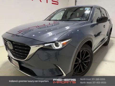 Gray 2023 Mazda CX-9 Carbon Edition for sale in Fishers, IN