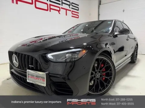 Black 2024 Mercedes-Benz C-Class C 63 S AMG for sale in Fishers, IN