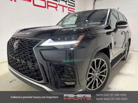 Black 2024 Lexus LX 600 F SPORT for sale in Fishers, IN