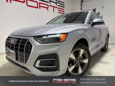 Silver 2023 Audi Q5 40 Premium for sale in Fishers, IN
