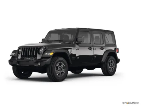 Black 2023 Jeep Wrangler Rubicon 4xe for sale in Fishers, IN