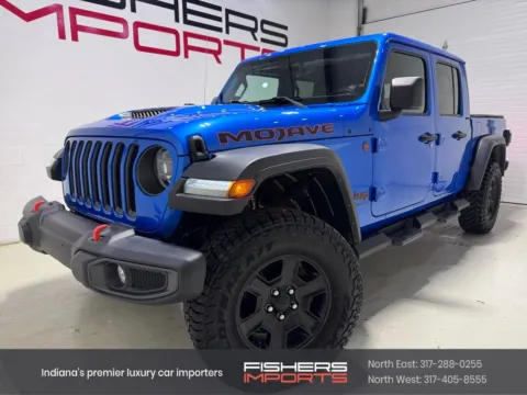 Blue 2022 Jeep Gladiator Mojave for sale in Fishers, IN