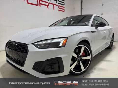 White 2023 Audi A5 Sportback 45 S line Premium Plus for sale in Fishers, IN