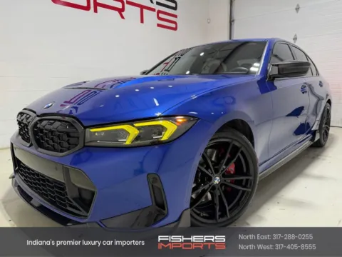 Blue 2023 BMW 3 Series M340i xDrive for sale in Fishers, IN