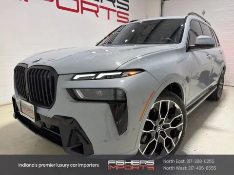 Gray 2023 BMW X7 xDrive40i for sale in Fishers, IN