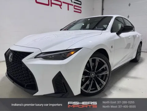 Black 2025 Lexus IS 350 F SPORT for sale in Fishers, IN