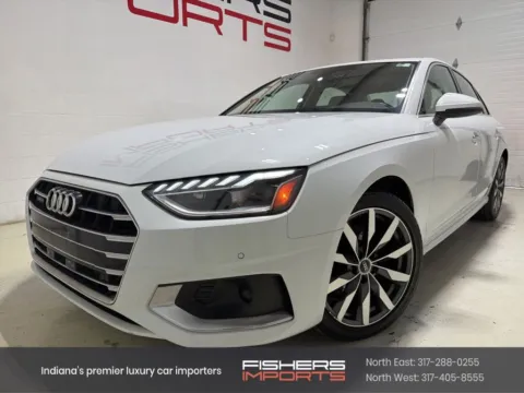 White 2023 Audi A4 40 Premium for sale in Fishers, IN