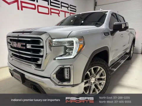 Silver 2019 GMC Sierra 1500 SLT for sale in Fishers, IN
