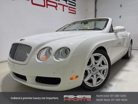 White 2008 Bentley Continental GTC for sale in Fishers, IN