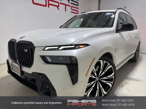 White 2023 BMW X7 M60i for sale in Fishers, IN