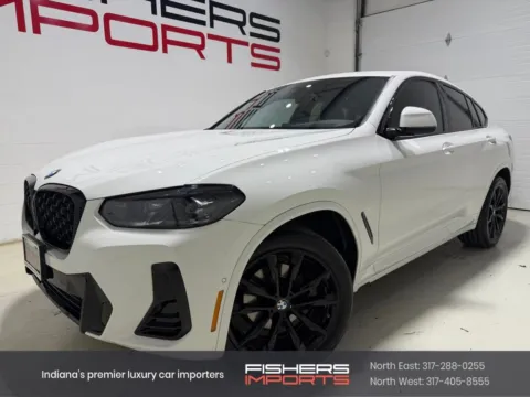 White 2025 BMW X4 xDrive30i for sale in Fishers, IN
