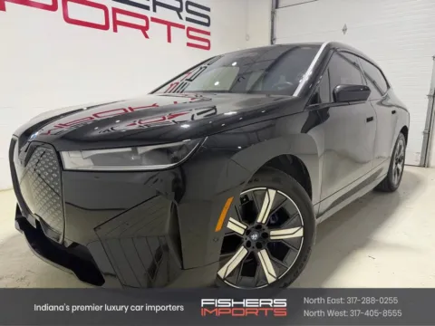 Black 2024 BMW iX xDrive50 for sale in Fishers, IN