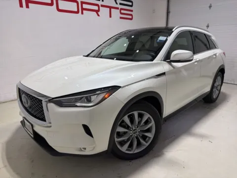 Photos of 2022 INFINITI QX50 LUXE for sale in Fishers, IN at Fishers Imports - North East