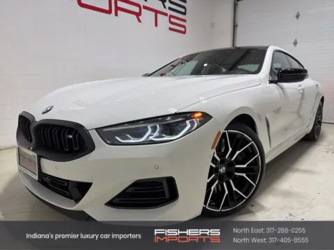 White 2025 BMW 8 Series M850i xDrive Gran Coupe for sale in Fishers, IN