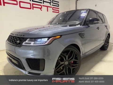 Blue 2019 Land Rover Range Rover Sport Autobiography for sale in Fishers, IN
