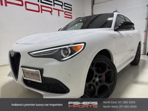White 2023 Alfa Romeo Stelvio Veloce for sale in Fishers, IN