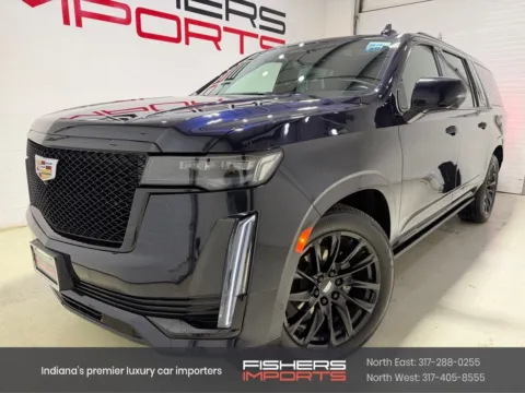 Blue 2023 Cadillac Escalade ESV Sport Platinum for sale in Fishers, IN