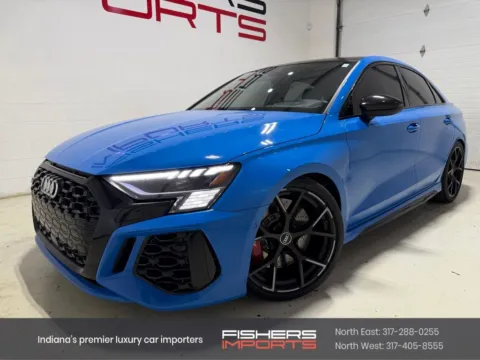 Blue 2023 Audi RS 3 2.5T for sale in Fishers, IN