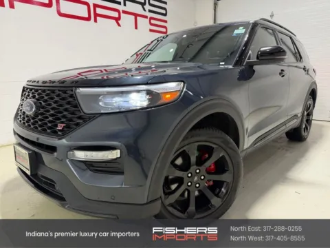 Blue 2023 Ford Explorer ST for sale in Fishers, IN