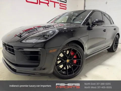 Black 2025 Porsche Macan GTS for sale in Fishers, IN