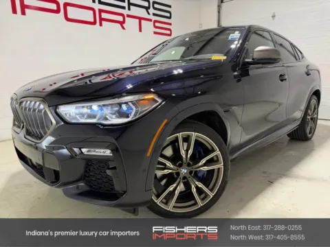Black 2020 BMW X6 M50i for sale in Fishers, IN