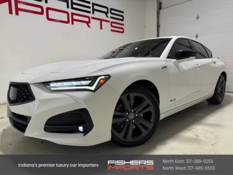 White 2023 Acura TLX A-Spec Package for sale in Fishers, IN