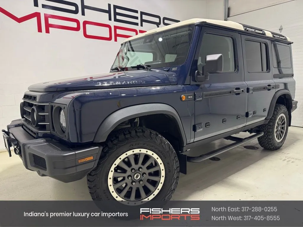 Blue 2025 INEOS Grenadier Station Wagon for sale in Fishers, IN