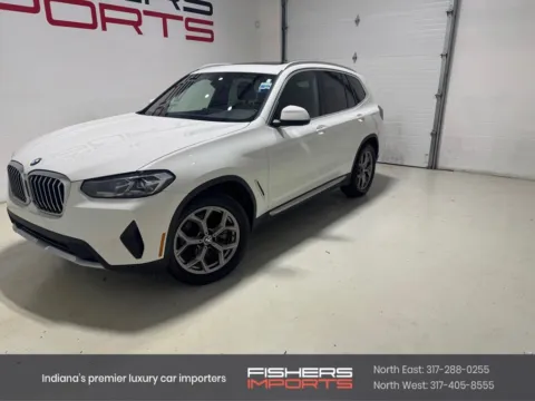 White 2024 BMW X3 xDrive30i for sale in Fishers, IN