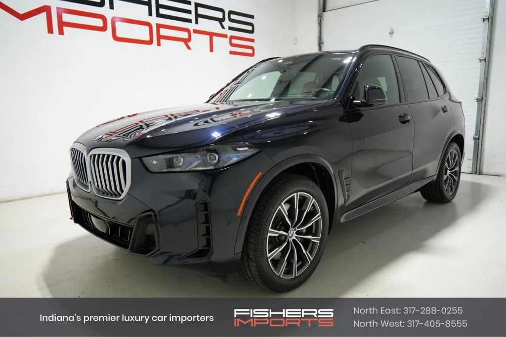 Black 2024 BMW X5 xDrive40i for sale in Fishers, IN
