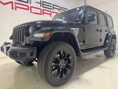Photos of 2022 Jeep Wrangler Unlimited Sahara High Altitude for sale in Fishers, IN at Fishers Imports - North East