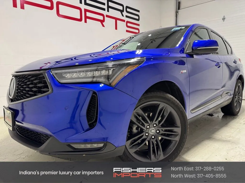 Blue 2024 Acura RDX A-Spec Package for sale in Fishers, IN