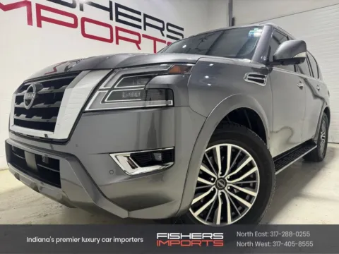 Gray 2024 Nissan Armada SL for sale in Fishers, IN