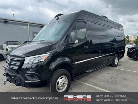 Black 2022 Mercedes-Benz Sprinter 3500 Cargo 170 WB for sale in Fishers, IN
