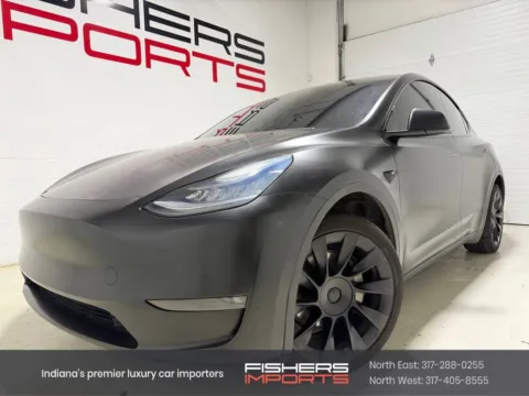 Silver 2021 Tesla Model Y Long Range for sale in Fishers, IN