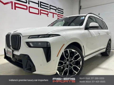 White 2024 BMW X7 xDrive40i for sale in Fishers, IN
