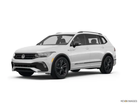 White 2024 Volkswagen Tiguan 2.0T SE R-Line Black for sale in Fishers, IN