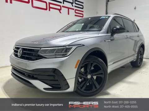 Silver 2023 Volkswagen Tiguan 2.0T SE R-Line Black for sale in Fishers, IN