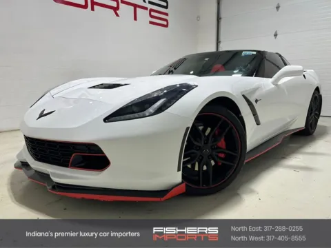 White 2019 Chevrolet Corvette Stingray for sale in Fishers, IN