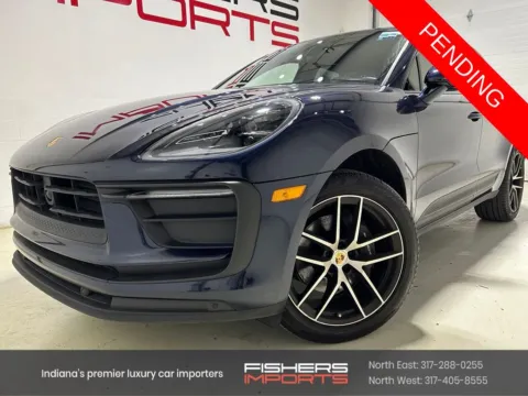 Blue 2023 Porsche Macan T for sale in Fishers, IN