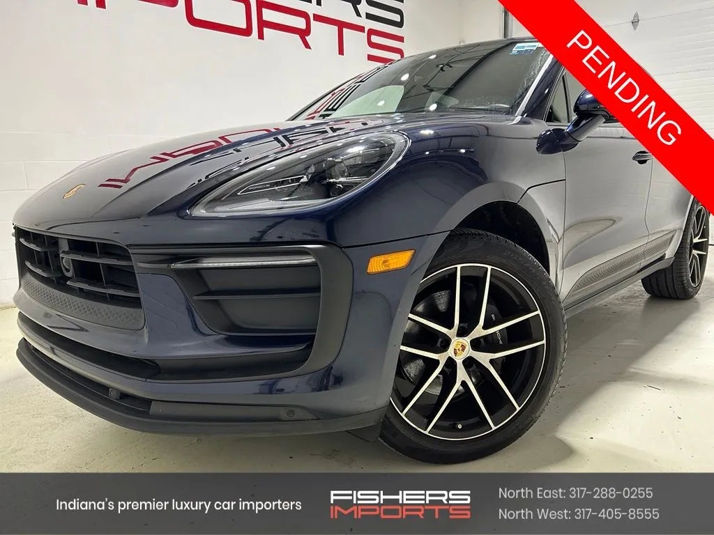 Blue 2023 Porsche Macan T for sale in Fishers, IN