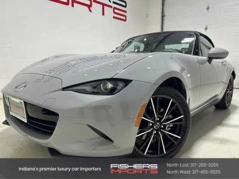 Gray 2025 Mazda MX-5 Miata Grand Touring for sale in Fishers, IN