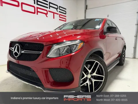 Red 2016 Mercedes-Benz GLE 450 AMG for sale in Fishers, IN