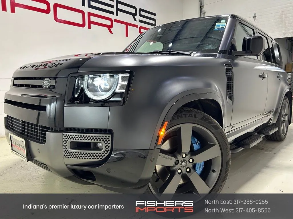 Black 2023 Land Rover Defender 110 Carpathian Edition for sale in Fishers, IN