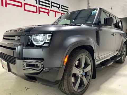 Photos of 2023 Land Rover Defender 110 Carpathian Edition for sale in Fishers, IN at Fishers Imports - North East