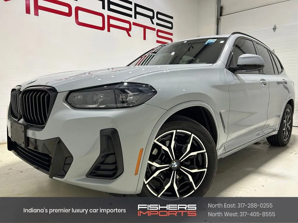Gray 2023 BMW X3 xDrive30i for sale in Fishers, IN
