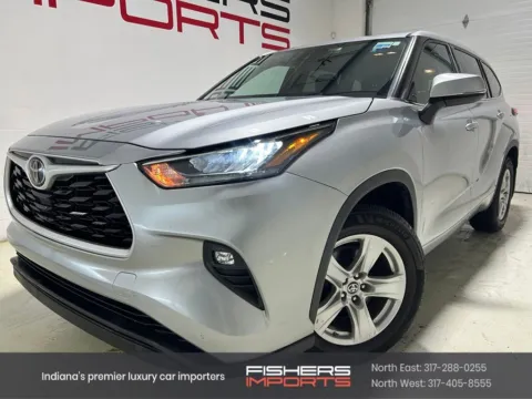 Silver 2020 Toyota Highlander LE for sale in Fishers, IN