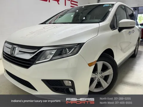White 2019 Honda Odyssey EX-L for sale in Fishers, IN
