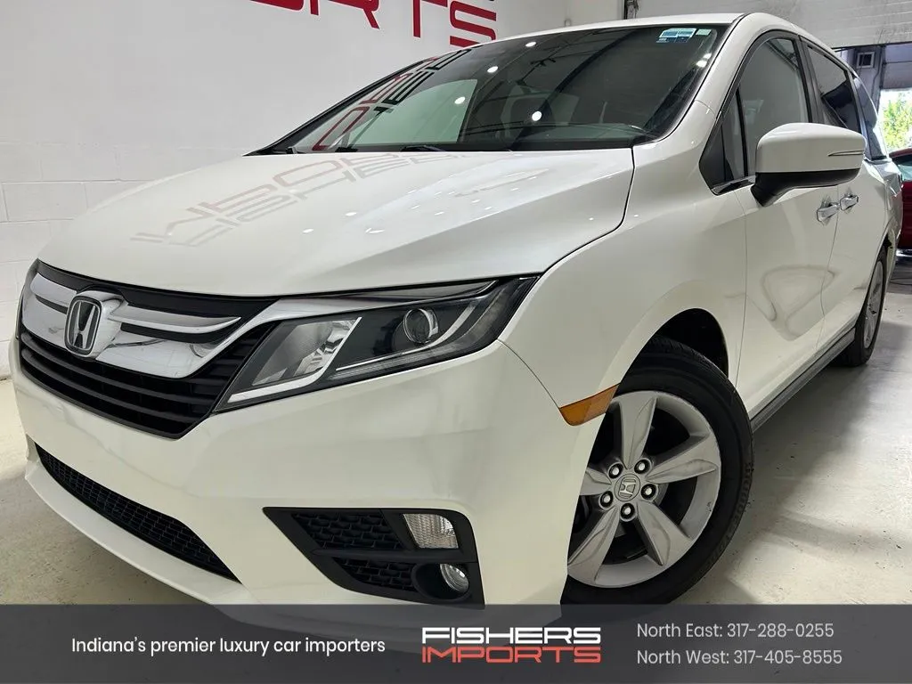 White 2019 Honda Odyssey EX-L for sale in Fishers, IN