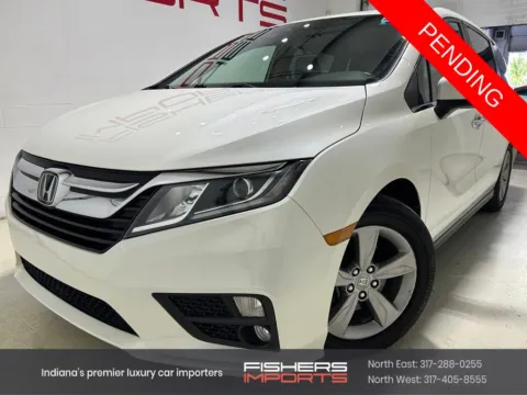 White 2019 Honda Odyssey EX-L for sale in Fishers, IN